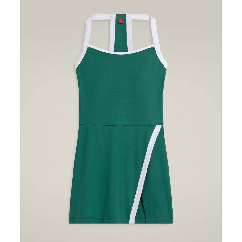 WILSON Women Rally Halter Unlined Tennis Dress In Field Green - WW00455511GNG Wilson Singapore | Official Website WILSON Women Rally Halter Unlined Tennis Dress In Field Green - WW00455511GNG Wilson Singapore | Official Website