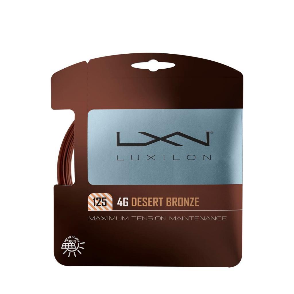 WILSON LUXILON 4G Soft Desert Bronze 1.25mm Tennis String Set WR8309701125