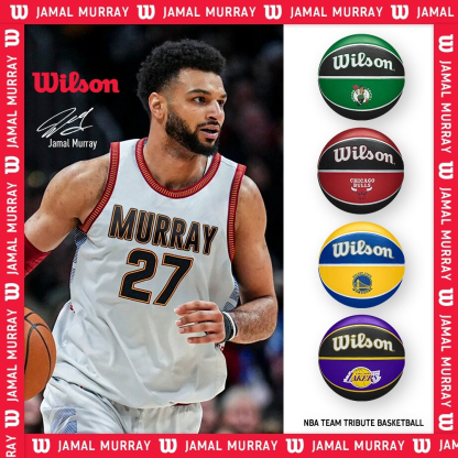 Wilson NBA Basketball - Chicago Bulls / Golden State Warriors / Boston Celtics