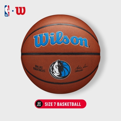 Wilson NBA Dallas Mavericks Official Indoor/Outdoor Basketball