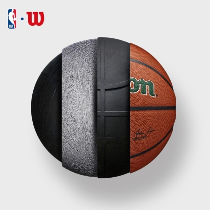 Wilson NBA Milwaukee Bucks Official Indoor/Outdoor Basketball