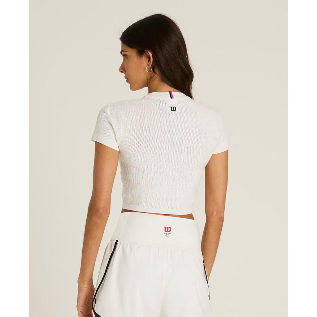Wilson Women's Peyton Knit Tee Sandrift