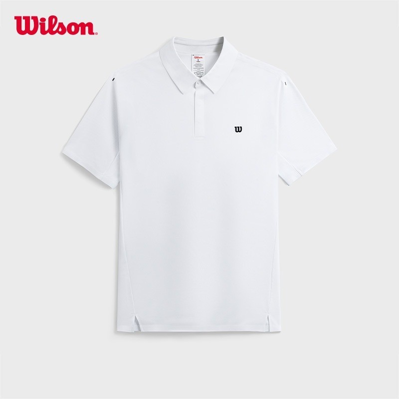 [Quick-Dry] Wilson Men Daily Court Tennis Polo Shirt T-Shirt Tee 4 Colors Athletic Fit WM20056512