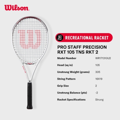 WILSON Pro Staff Precision Rxt 105 Tennis Recreational Racket