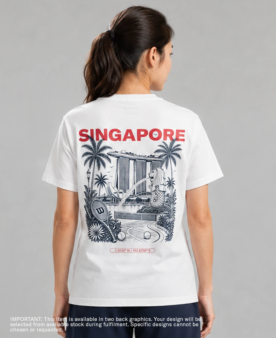 [Limited Edition] Wilson Singapore Tennis Heritage Graphic Tee