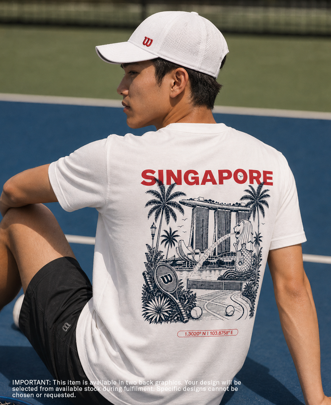 [Limited Edition] Wilson Singapore Tennis Heritage Graphic Tee