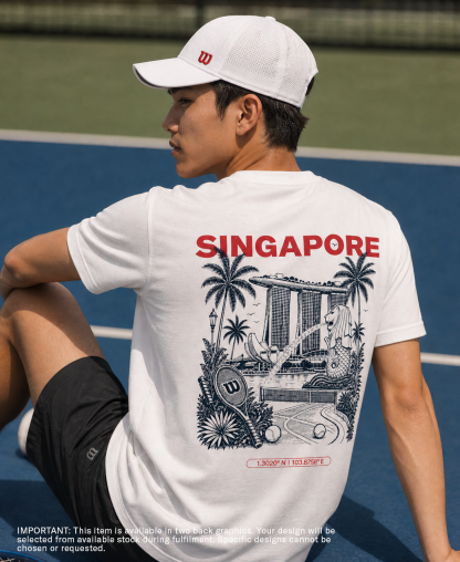 [Limited Edition] Wilson Singapore Tennis Heritage Graphic Tee
