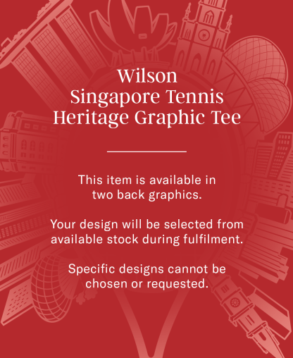 [Limited Edition] Wilson Singapore Tennis Heritage Graphic Tee