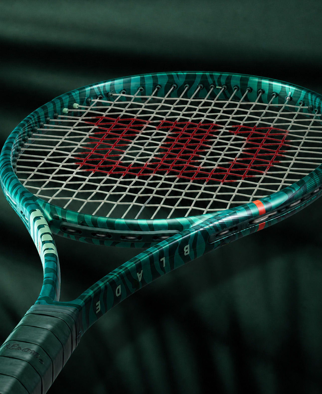 Wilson Blade 98 16x19 V10 Tiger Edition Tennis Racket (Unstrung)