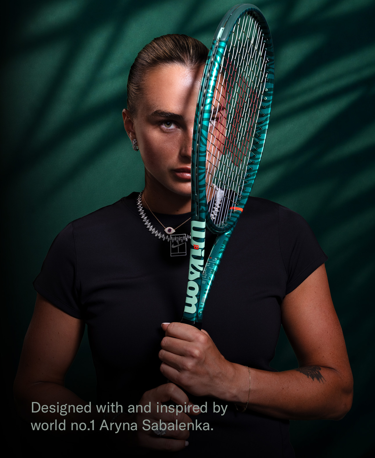 Wilson Blade 98 16x19 V10 Tiger Edition Tennis Racket (Unstrung)