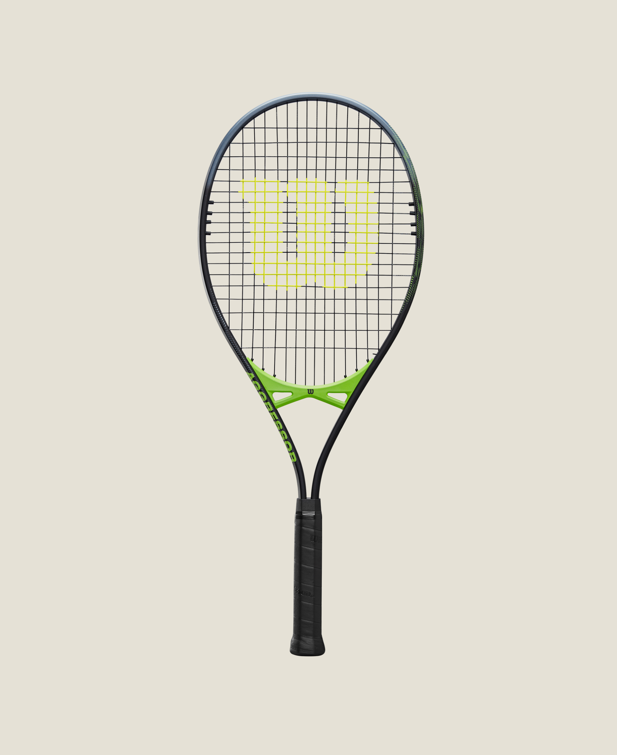 AGGRESSOR Tennis Recreational Racket  BLACK/Green