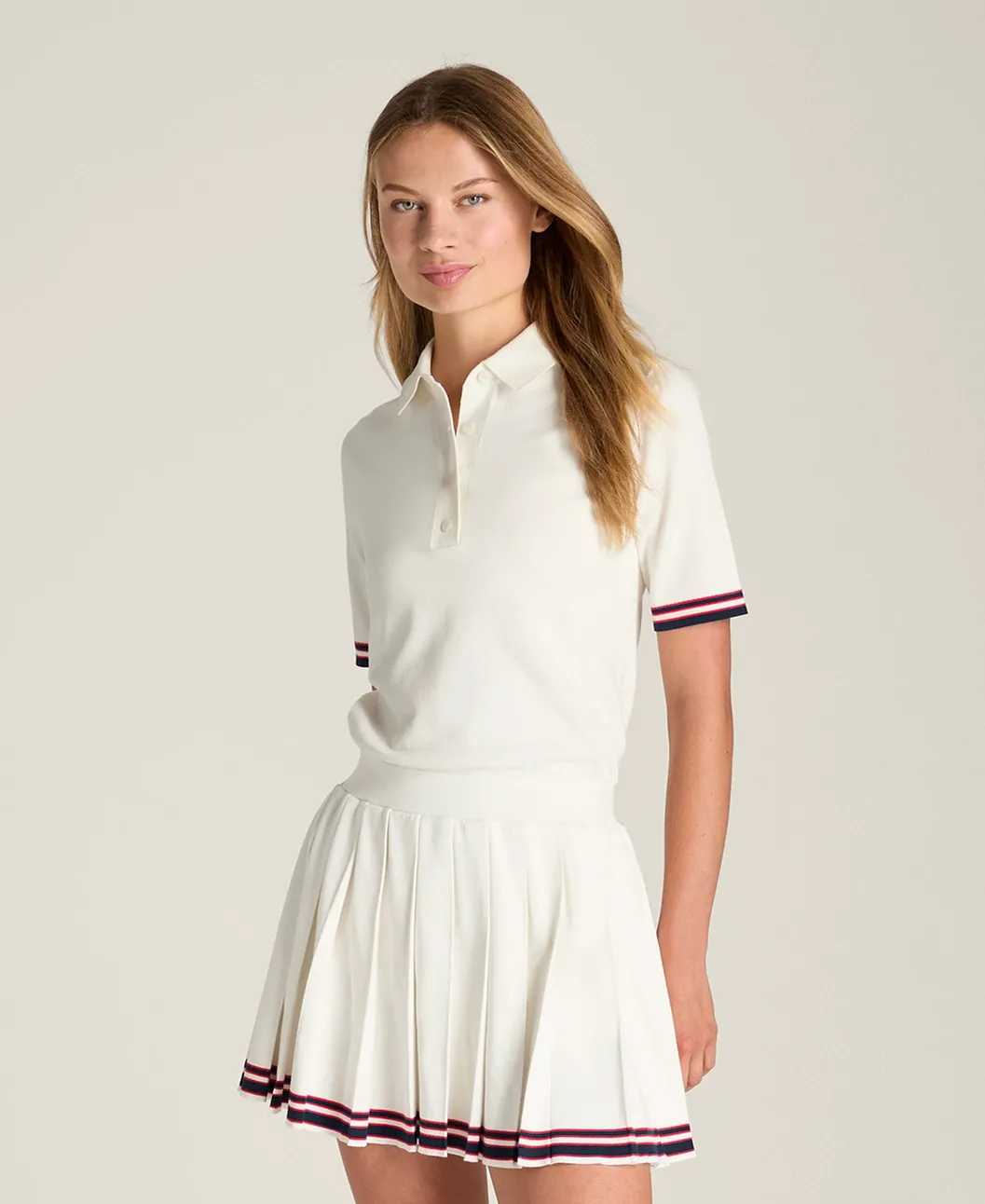 Wilson Knitted Polo Dress