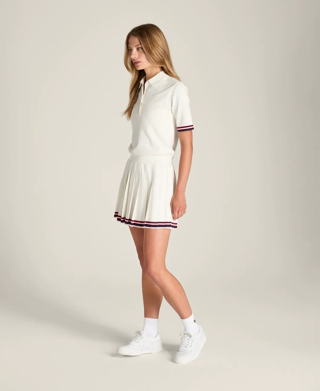 Wilson Knitted Polo Dress