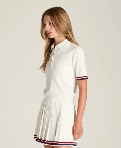 Wilson Knitted Polo Dress