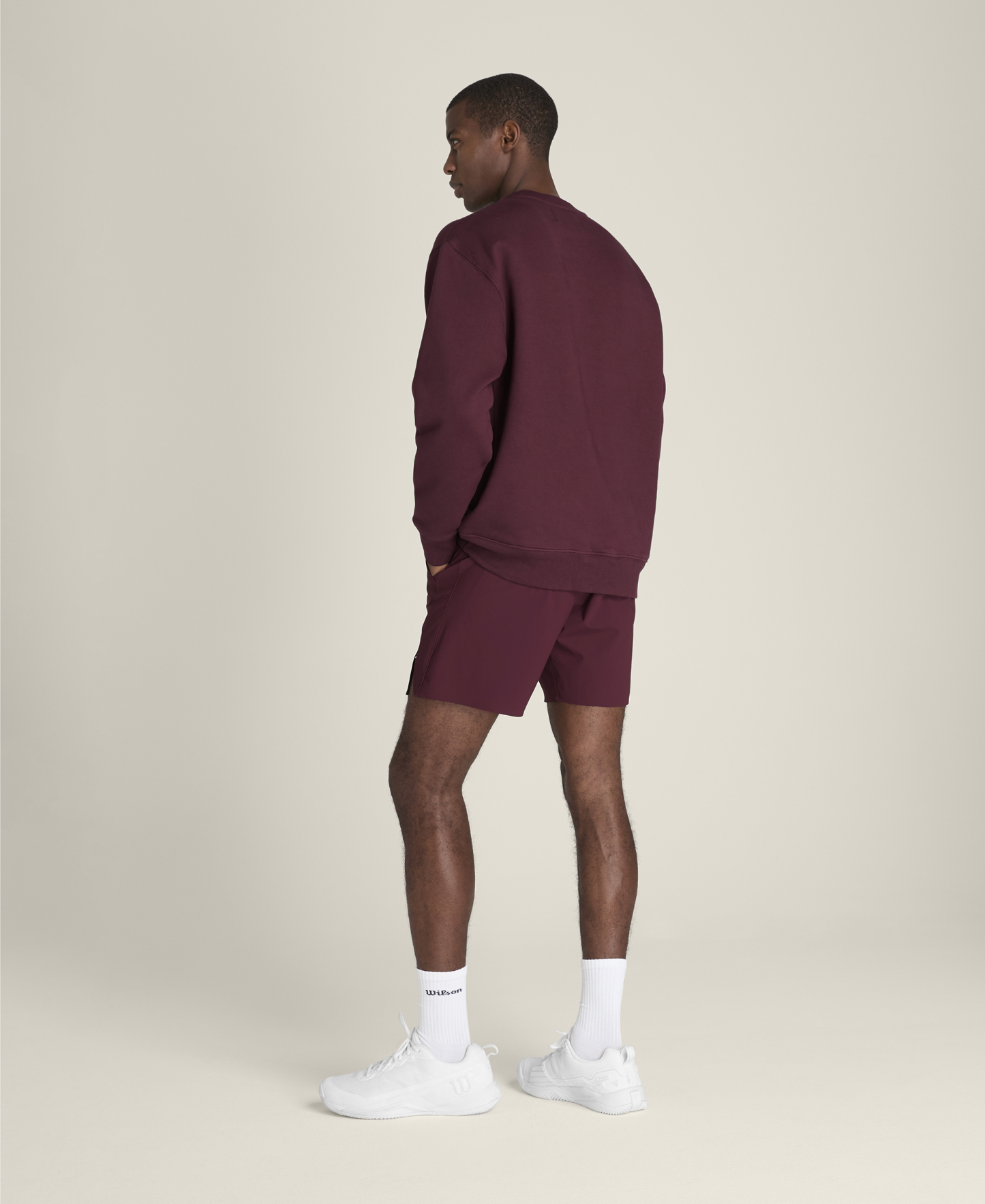 M PEAK TENNIS SHORT 7" UNLINED PORT ROYALE