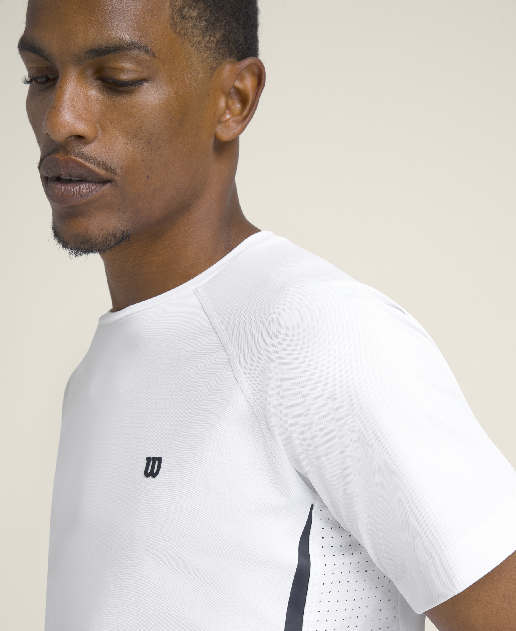 M DAILY COURT TEE BLUE FOG