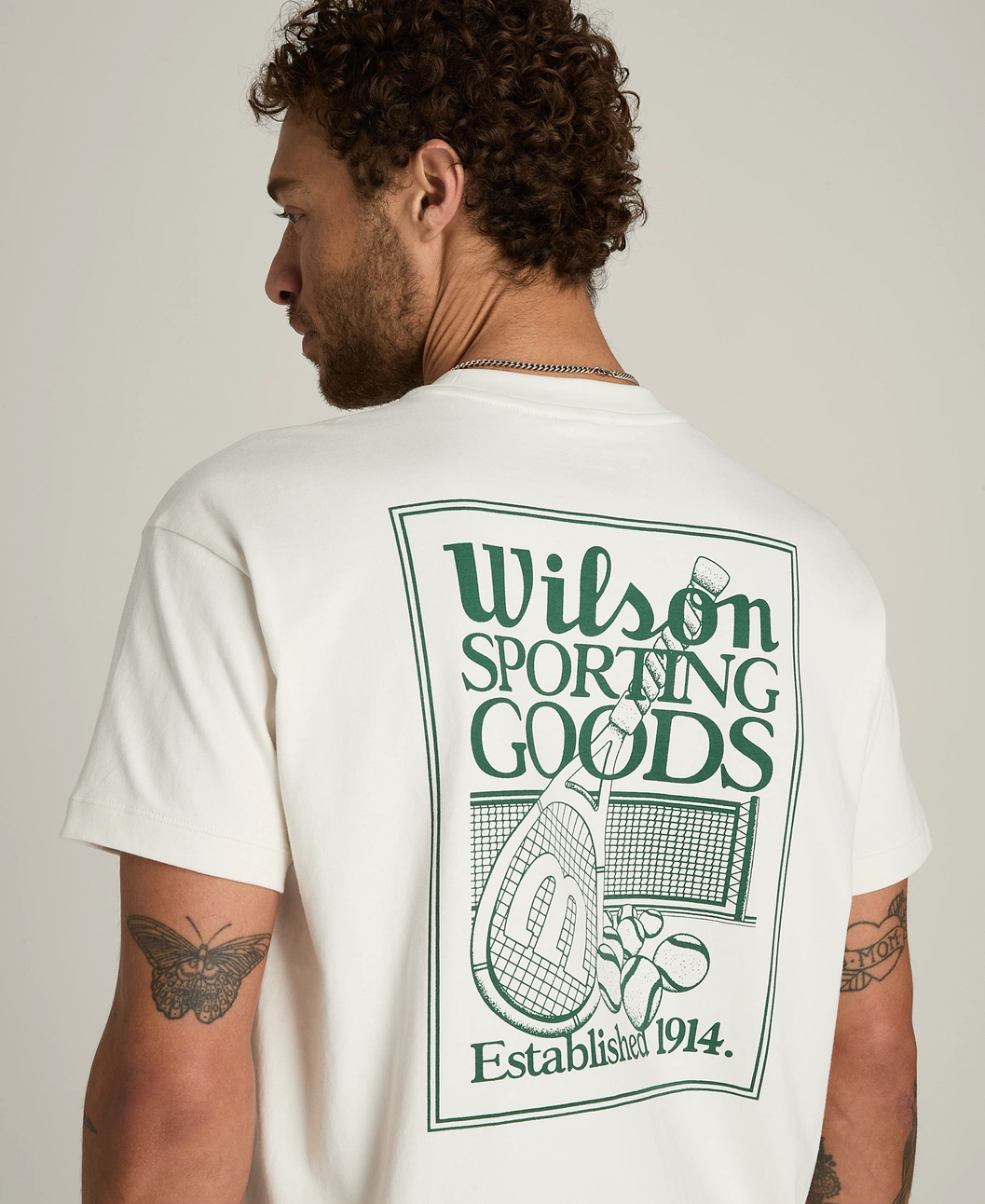 M WILSON CLASSIC CTN GRPHC SNDRFT CS