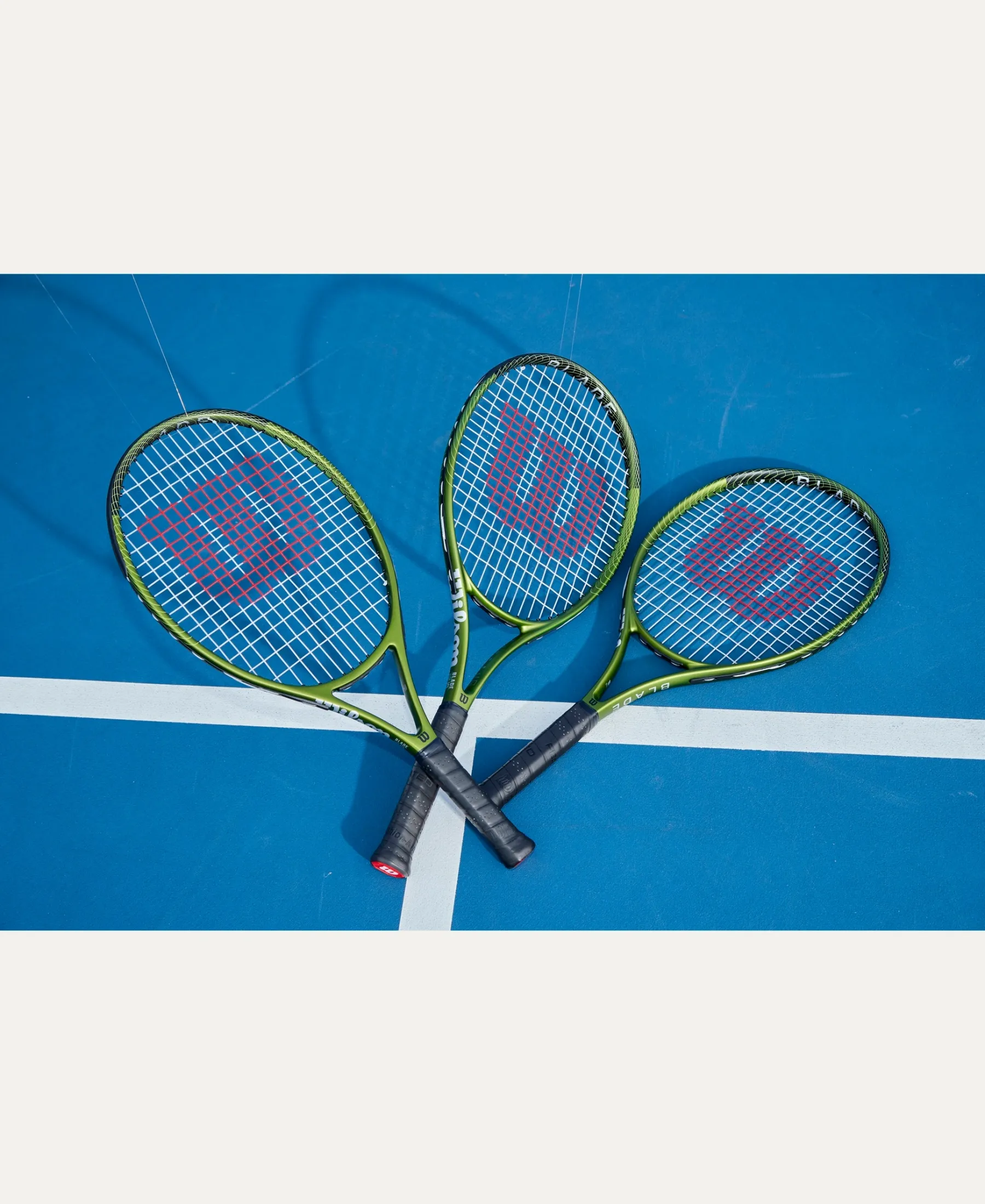 Wilson Blade Feel 100 Tennis Racket (Pre-strung)