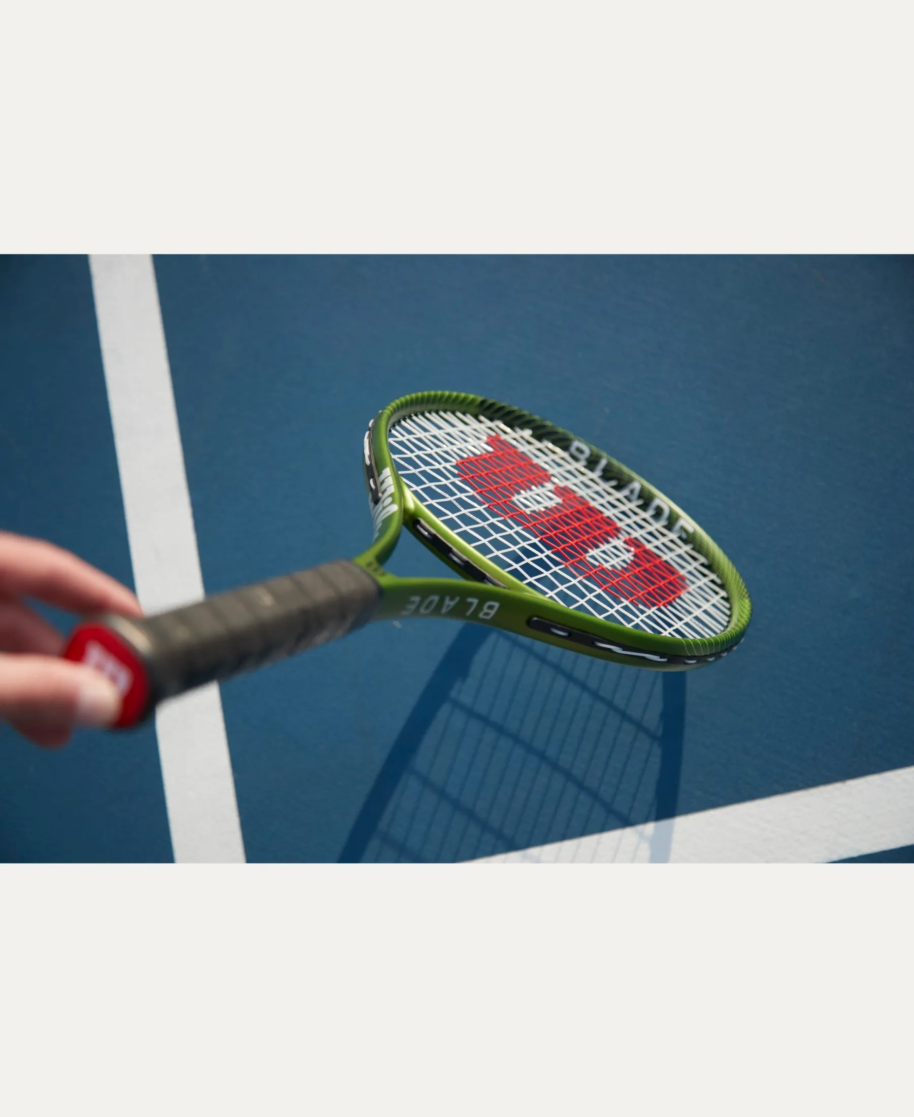 Wilson Blade Feel 100 Tennis Racket (Pre-strung)