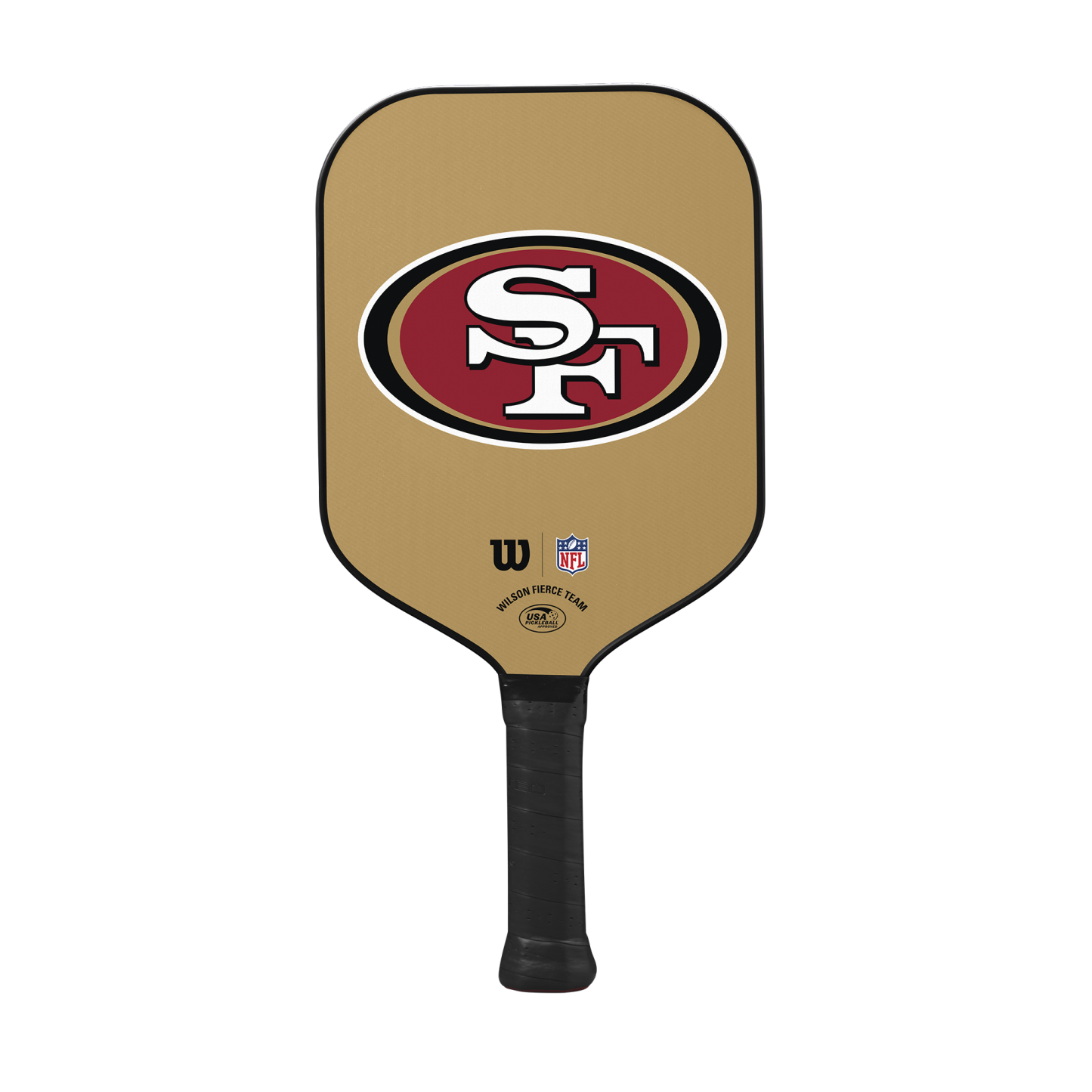 Wilson Fierce Team NFL 49ers Pickleball Paddle