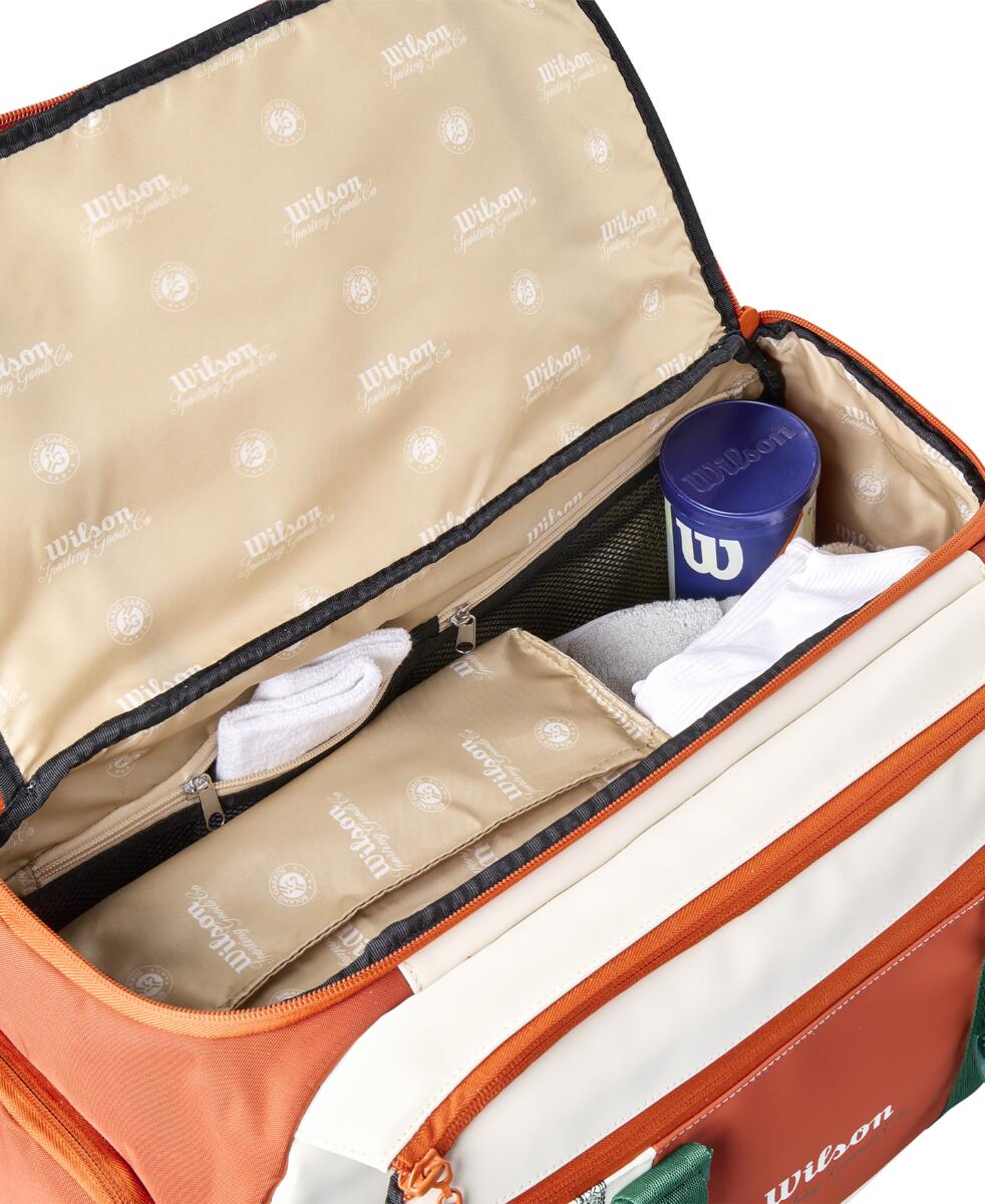 ROLAND GARROS 2026 SMALL DUFFEL CREAM/CL