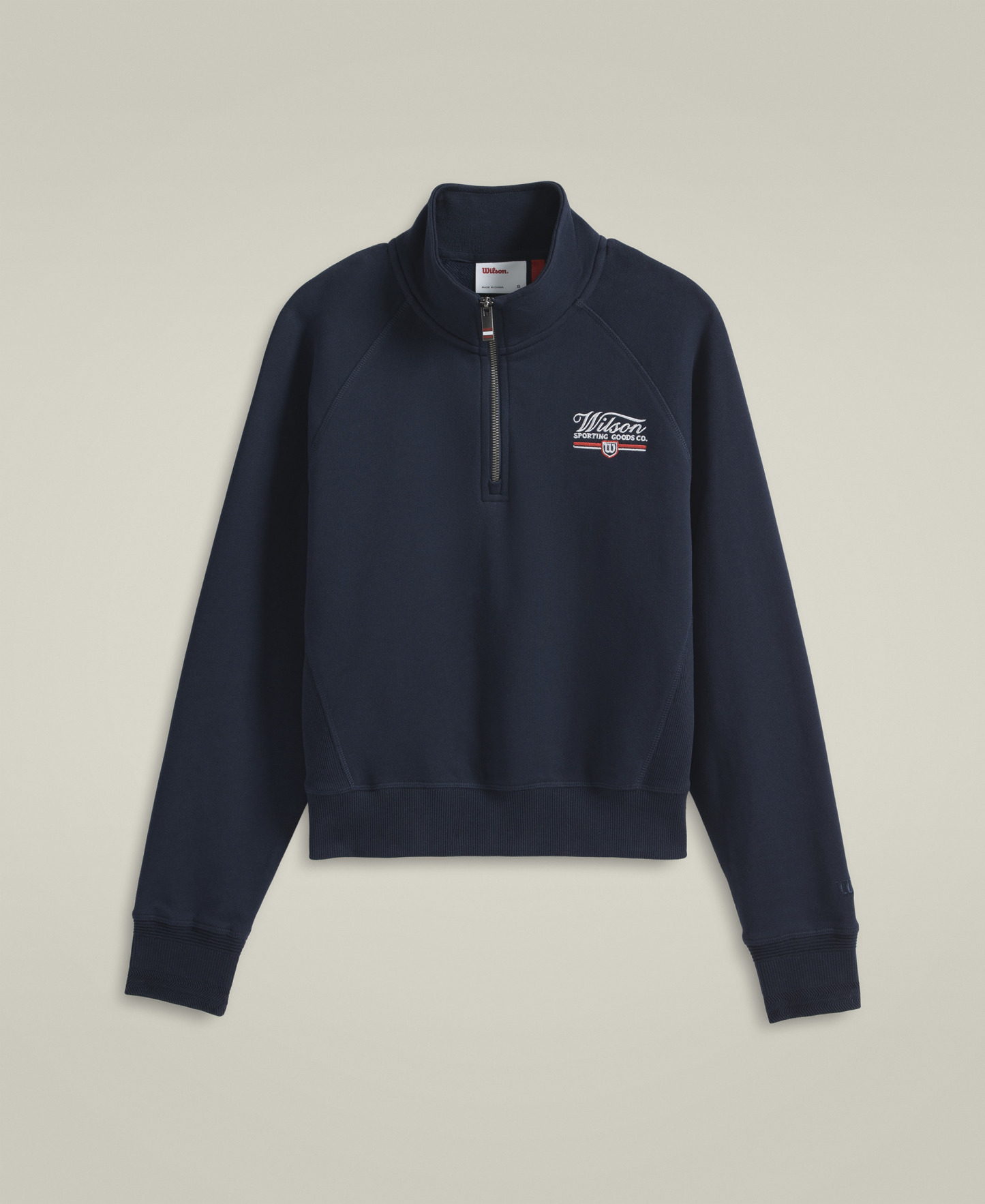 é sport line half zip sweat é sport line half zip sweat baby