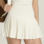 W MIDTOWN TENNIS SKIRT SANDRIFT