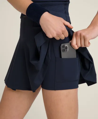 Wilson Classic Pleated Mini Skirt