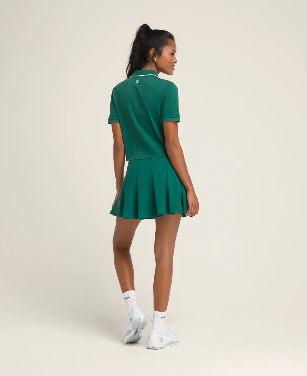 Wilson Classic Pleated Mini Skirt