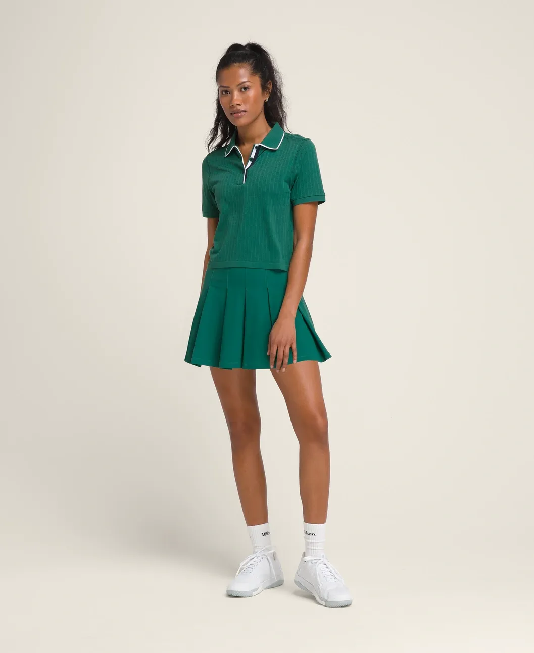 Wilson Classic Pleated Mini Skirt