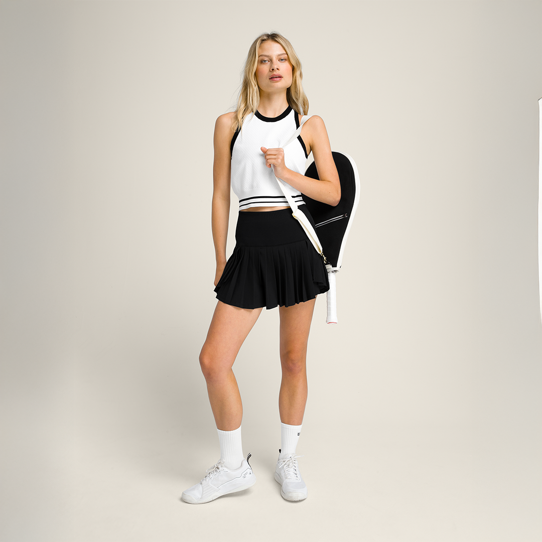 Wilson Greenwich Sweater Tank Br White