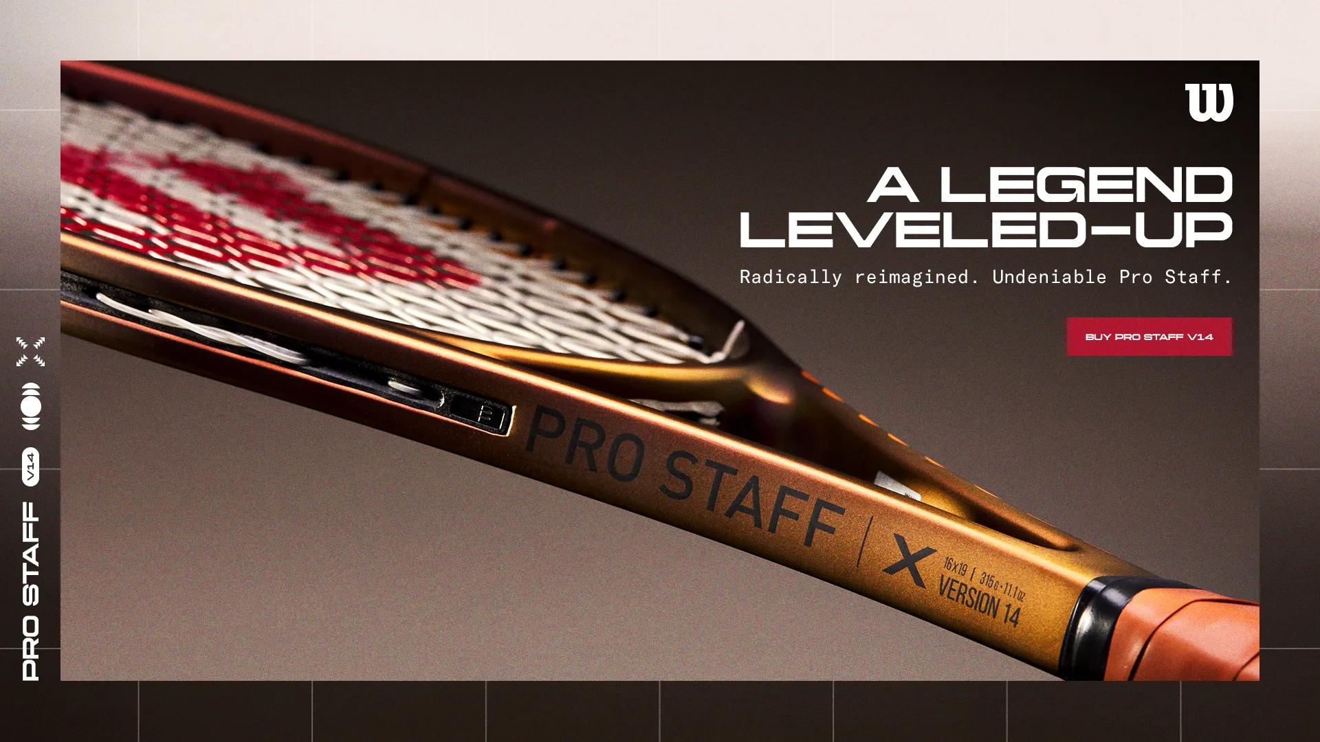 PRO STAFF 97 V13.0 NIGHT SESSION FRM 2 by Wilson Japan