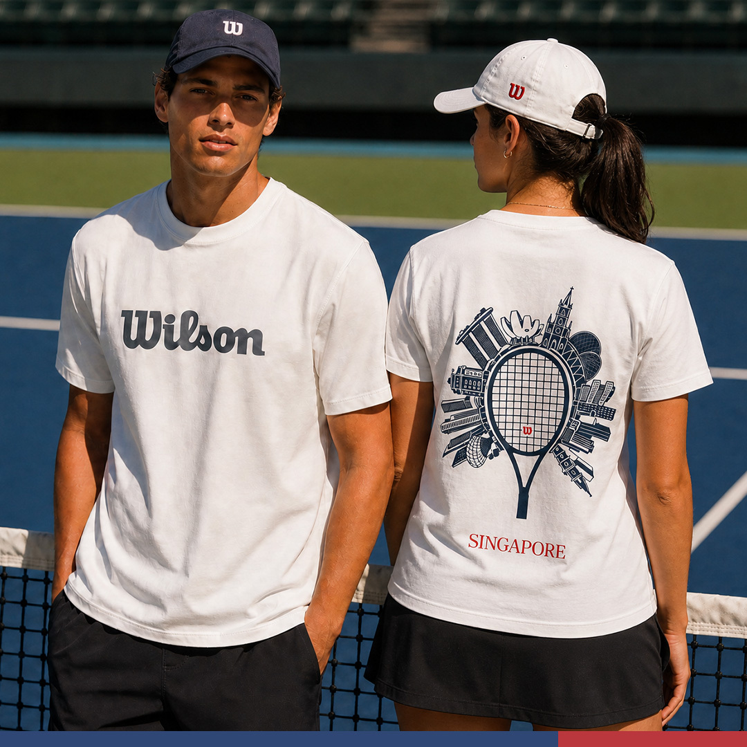Wilson tennis bag and court accessories