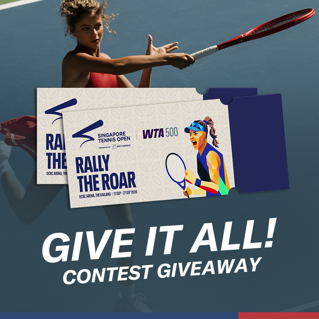 Singapore Tennis Open players featured in Wilson's Rally With The Best campaign