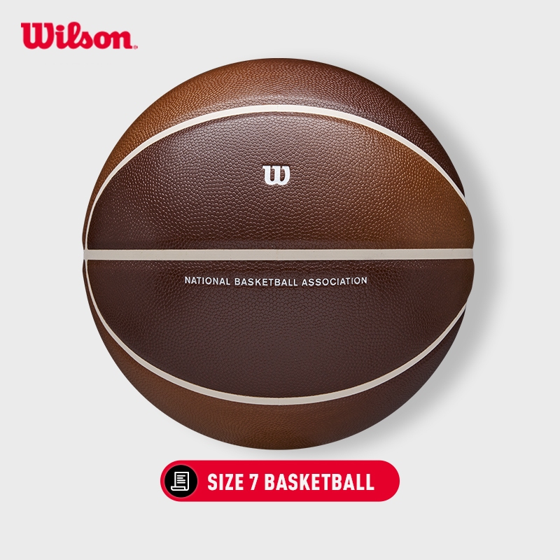 WILSON NBA Champagne Series Composite Leather Basketball Size 7 Indoor/Outdoor WZ2018901XB7
