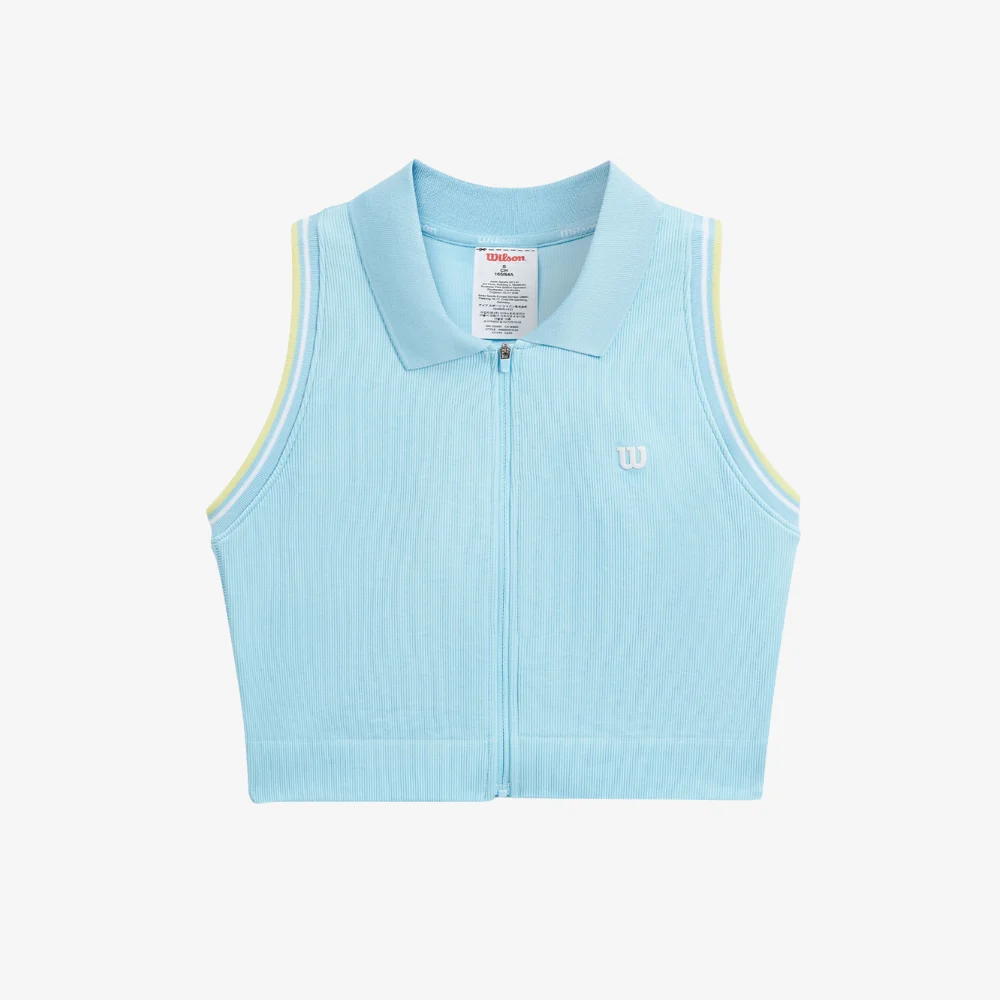 Wilson Seamless Full-Zip Tennis Tank
