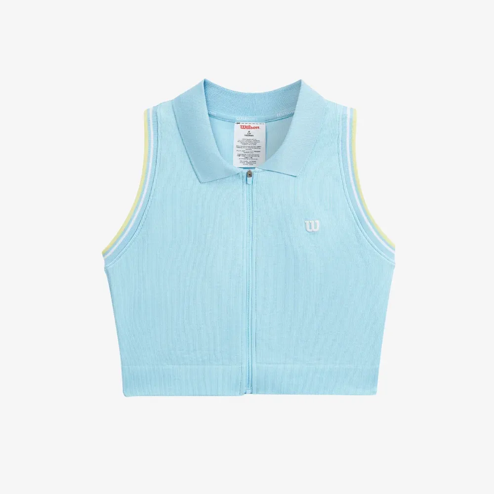 Wilson Seamless Full-Zip Tennis Tank