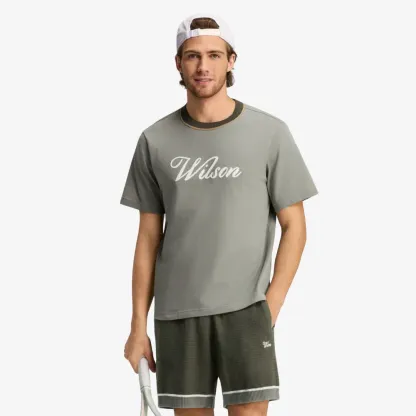 Wilson Men's Knit Collar Tee