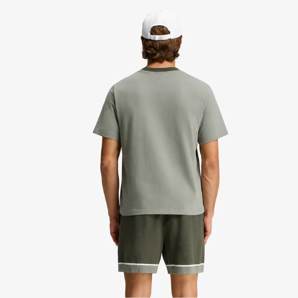 Wilson Men's Knit Collar Tee