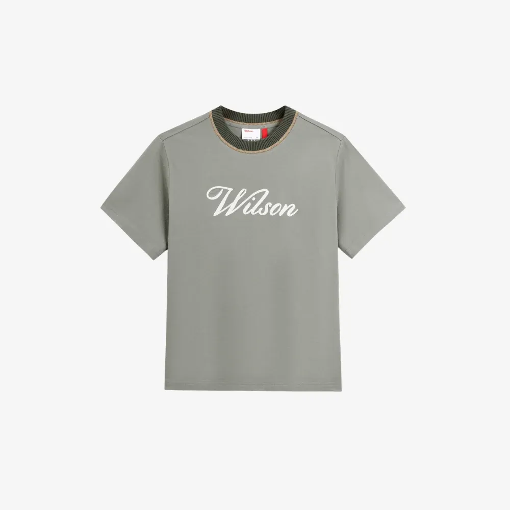Wilson Men's Knit Collar Tee