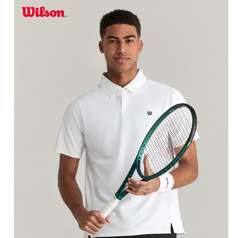 [Quick-Dry] Wilson Men Daily Court Tennis Polo Shirt T-Shirt Tee 4 Colors Athletic Fit WM20056512