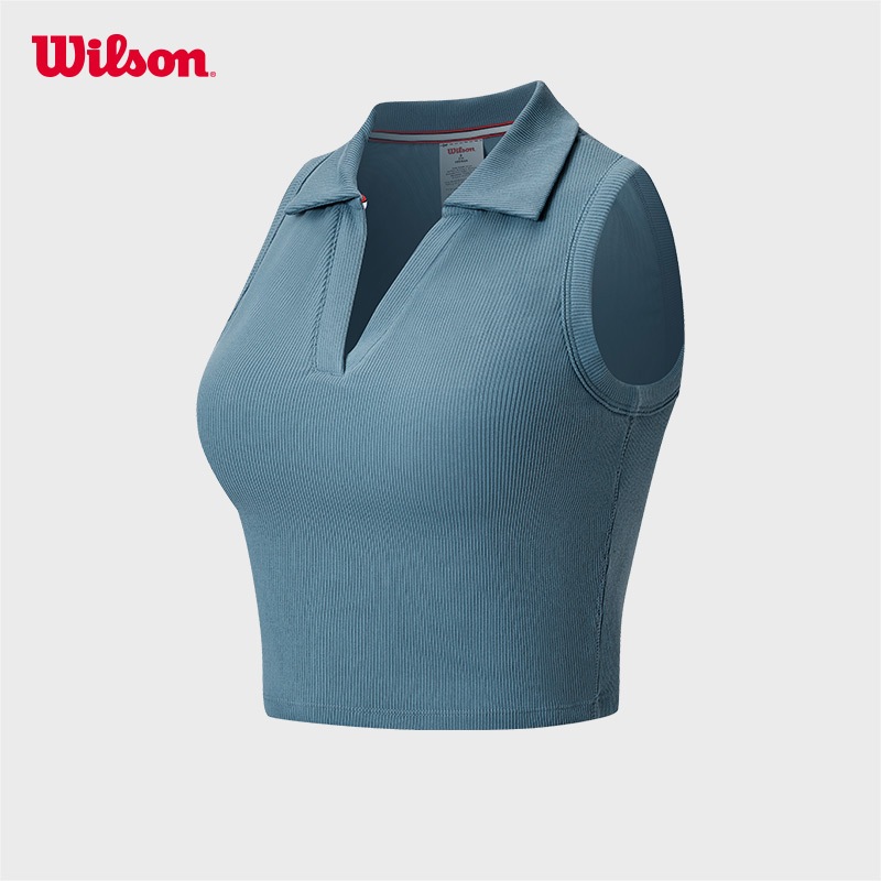 Wilson Women's Cropped Tennis Polo