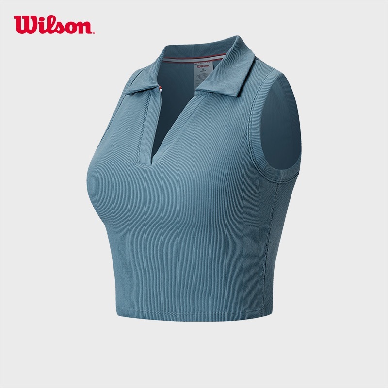Wilson Women's Cropped Tennis Polo