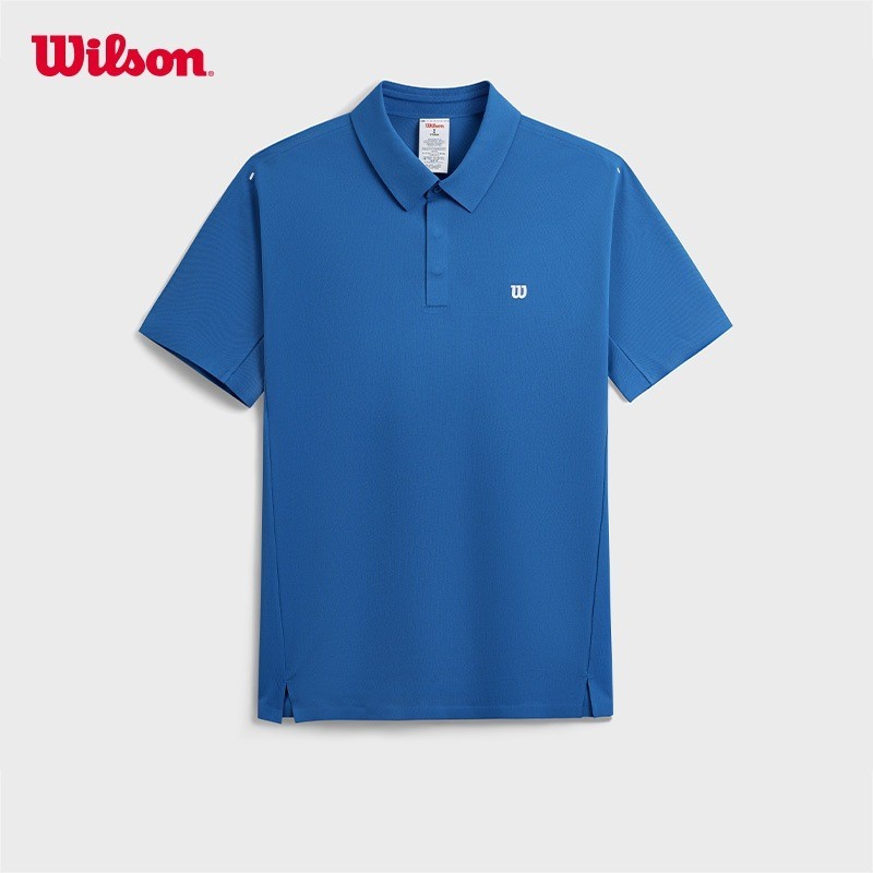 [Quick-Dry] Wilson Men Daily Court Tennis Polo Shirt T-Shirt Tee 4 Colors Athletic Fit WM20056512