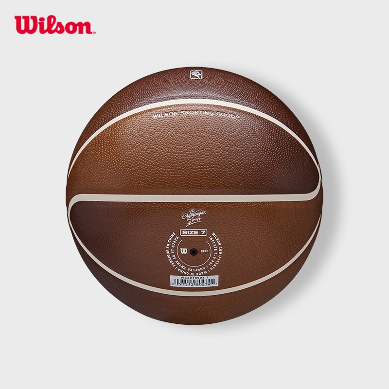 WILSON NBA Champagne Series Composite Leather Basketball Size 7 Indoor/Outdoor WZ2018901XB7