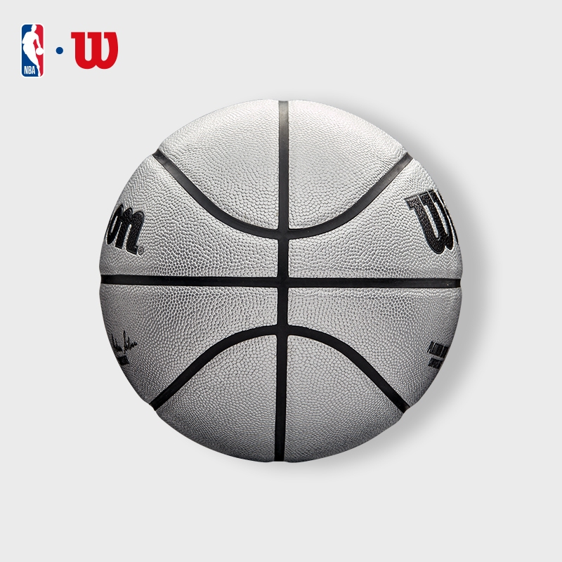WILSON NBA Platinum Edition Official Basketball Size 7 Composite Leather Indoor/Outdoor WZ4029001XB