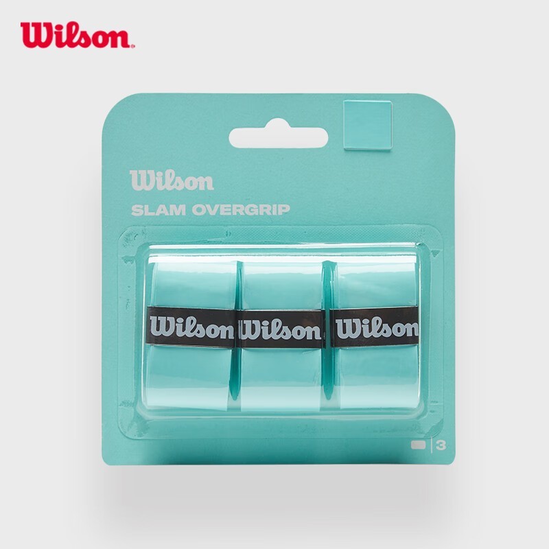 [NEW] Wilson Slam Tennis Racket Overgrip 3-Pack (4 Color Variations) - WR844880