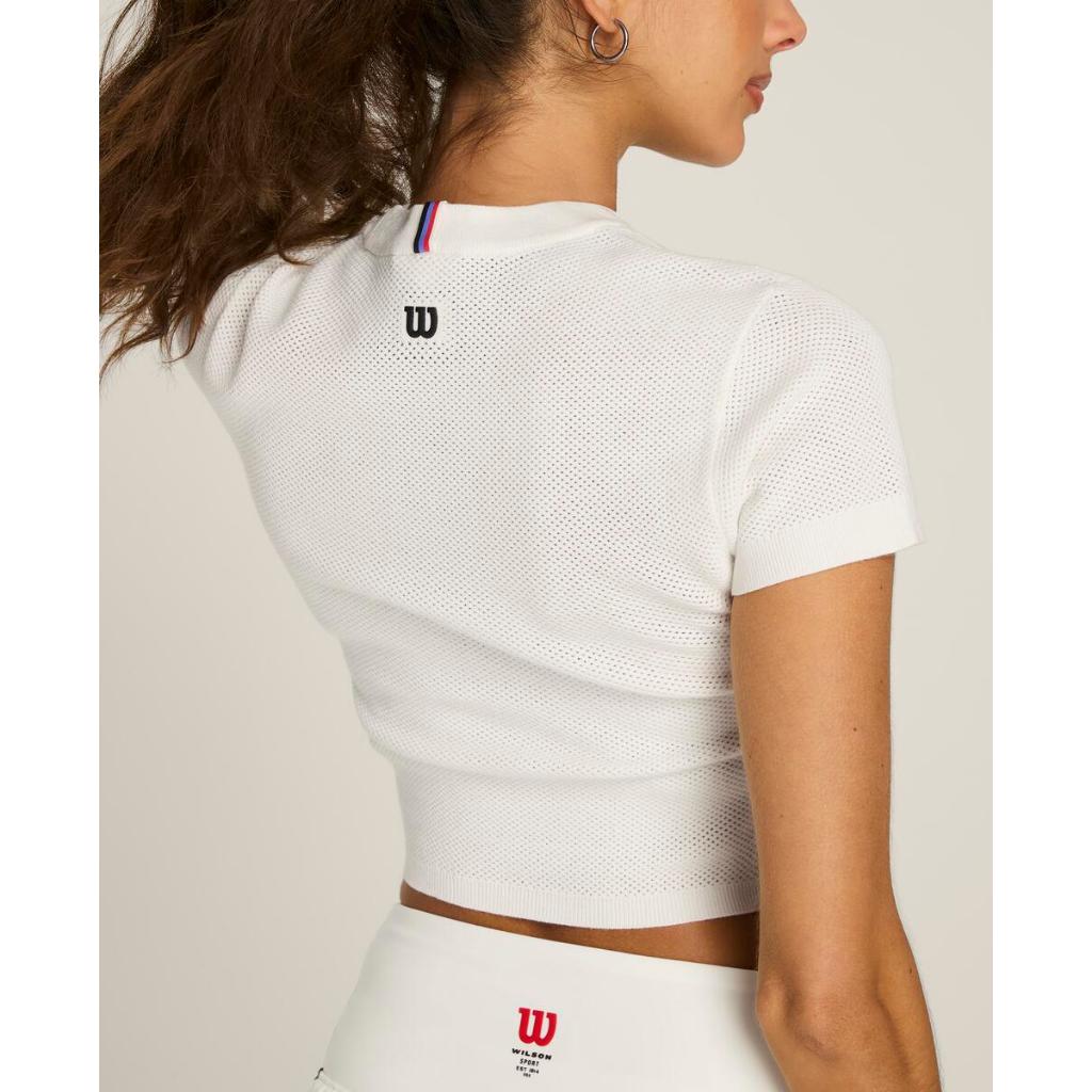Wilson Women's Peyton Knit Tee Sandrift