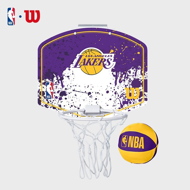 Wilson NBA Basketball Team Mini Hoop