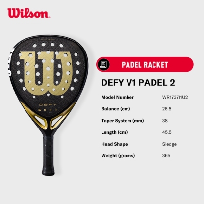 WILSON Defy V1 Padel V2 - WR173711U2